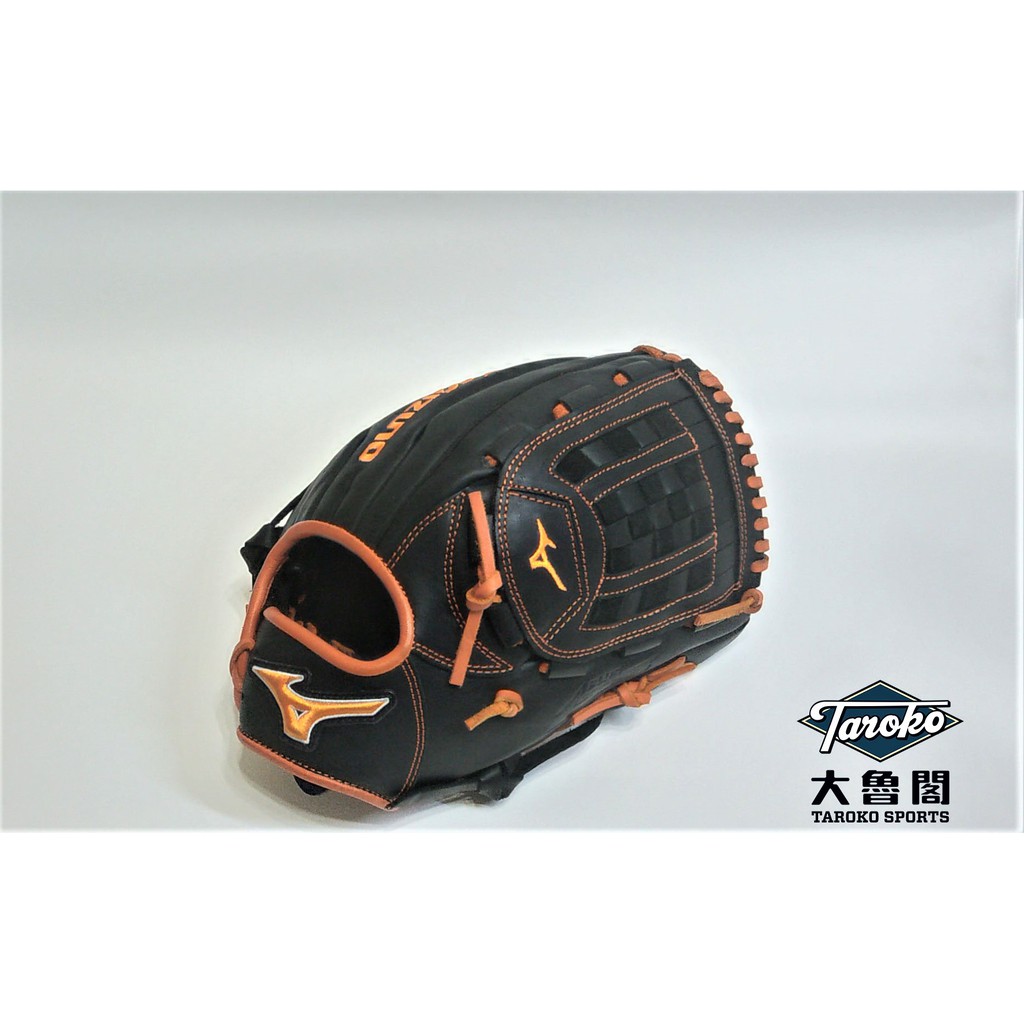 【大魯閣】MIZUNO MVP PRIME SE 棒球手套 投手檔 12吋 黑橘配色（壘球可用）312694.R920