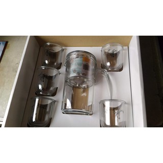 五福臨門多功能耐熱沖泡壺組※可分離式沖泡壺※茶具組沖泡朋友相聚家人共飲泡茶沖咖啡都適合