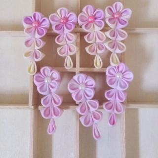 水下蝦手作 日式布花頭飾和風布花髮飾櫻花繡球花梅花黏土人ob11 黏土娃口袋人 蝦皮購物