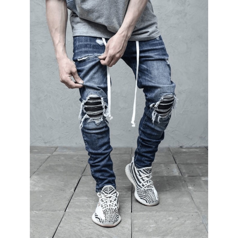biker patch denim