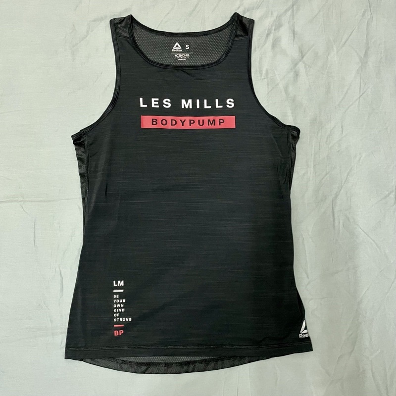 Reebok Les Mills Body Pump 健身衣 機能運動衣S號 (二手）