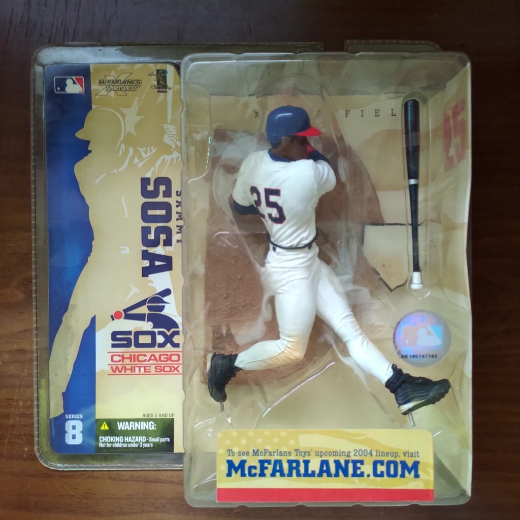 麥法蘭 Mcfarlane MLB 8 美國職棒大聯盟 Sammy Sosa 芝加哥白襪隊 隱藏版 公仔