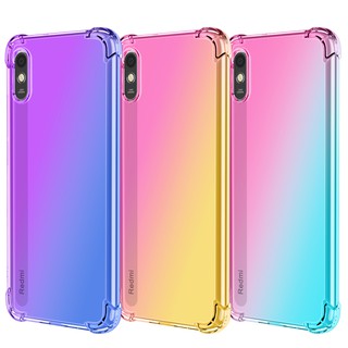 手機殼 Xiaomi Redmi 9A Redmi K30 Redmi 9C Note8/Note8pro 四角防摔漸變