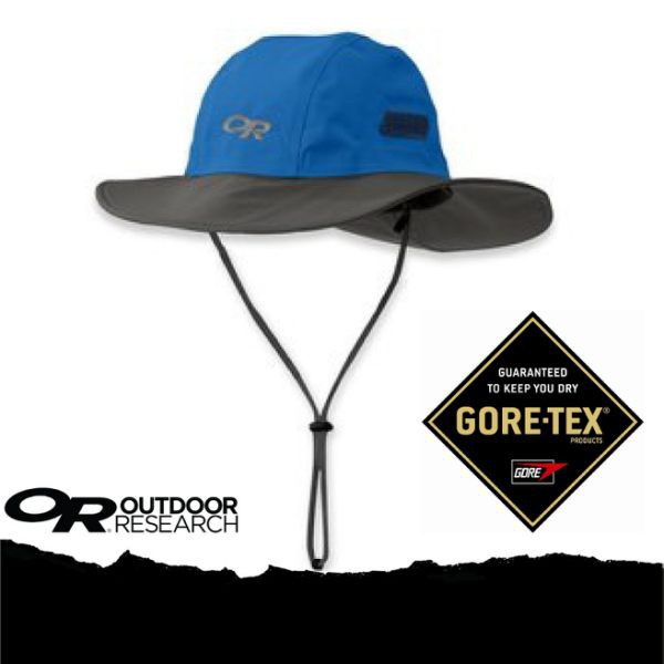 Outdoor Research 美國 Gore-Tex防水透氣保暖大盤帽《藍/深灰》/82130-982/輕/悠遊山水