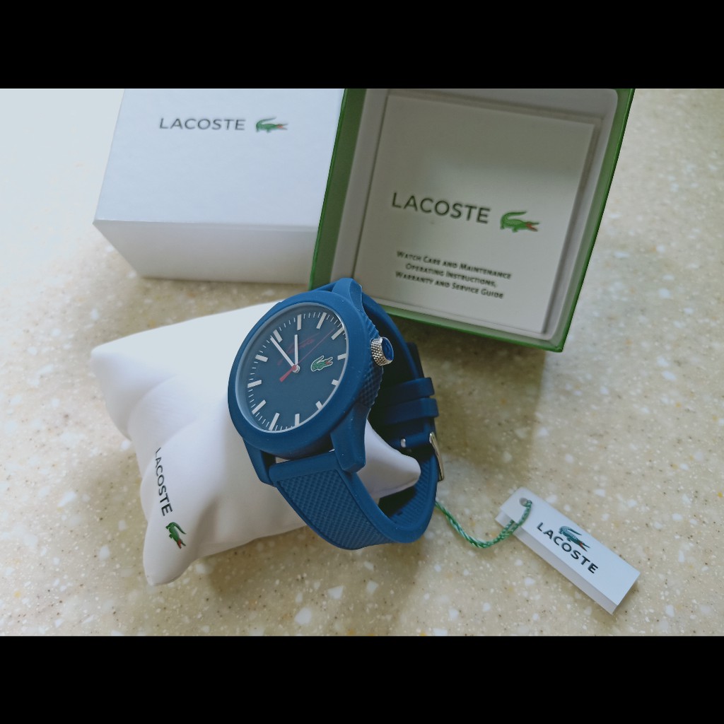 Lacoste Men's Quartz Blue Watch 石英手錶男錶(全新) | 蝦皮購物