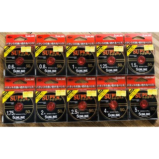 【現貨供應】SUNLINE SUPER トルネード 碳素線 50M 子線
