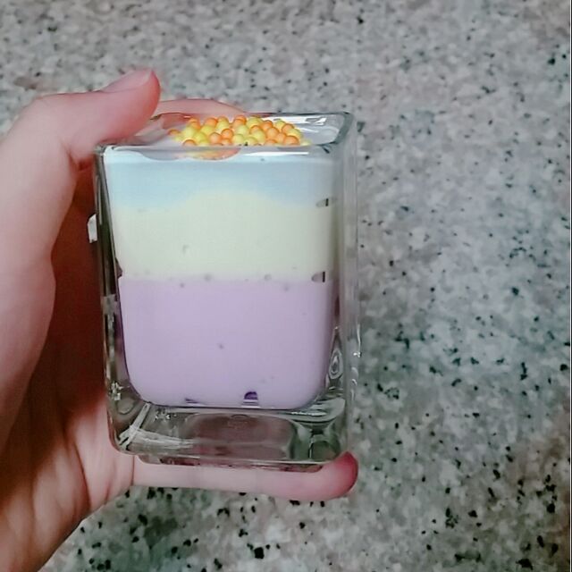 漸層蛋糕史萊姆來囉～充滿水蜜桃🍑的香氣