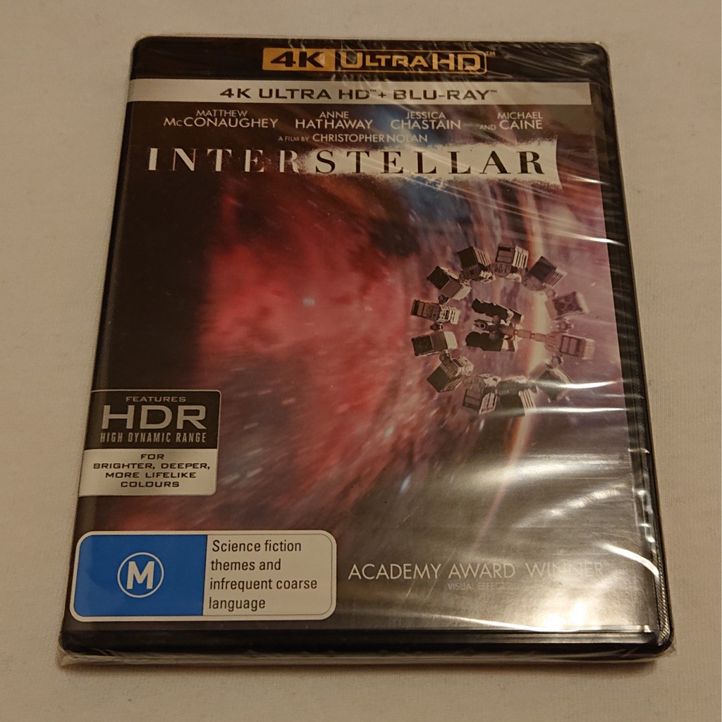 星際效應Interstellar(4K UHD+2BD藍光三碟限定版)克里斯多福諾蘭導演，馬修麥康納 、安海瑟薇。PS5