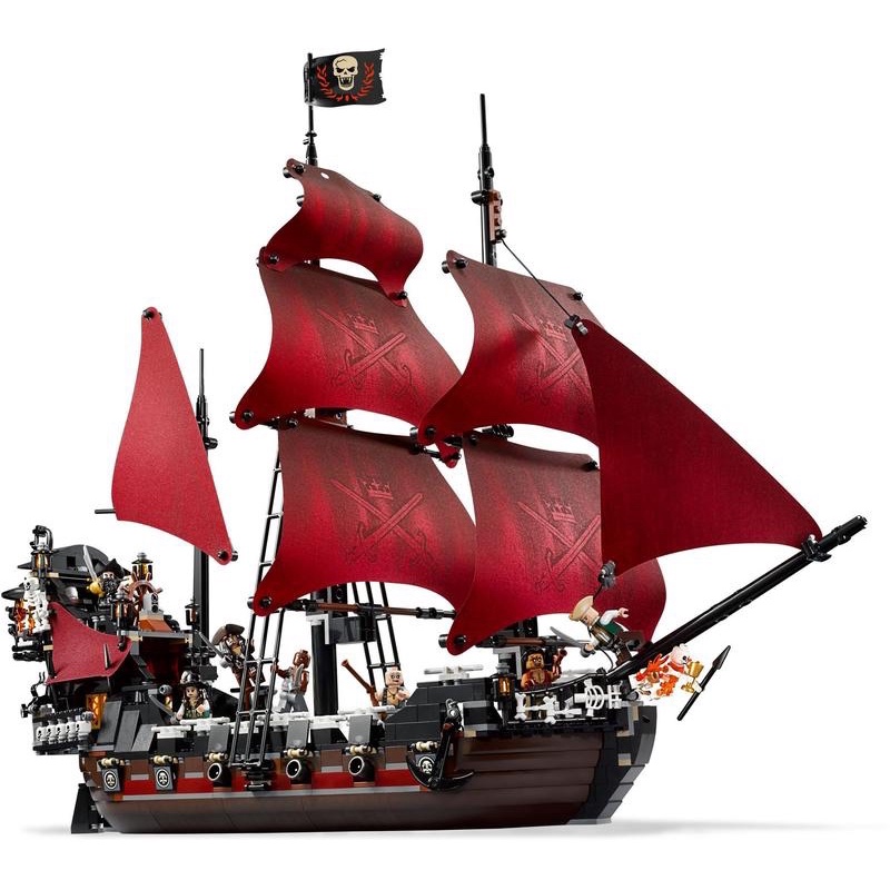 LEGO 4195 安妮公主號 (二手)神鬼奇航 紅船