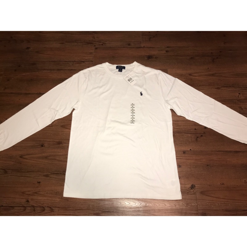 Polo Ralph Lauren 全新專櫃真品 長袖T恤 青年版 XL號 約成人M號