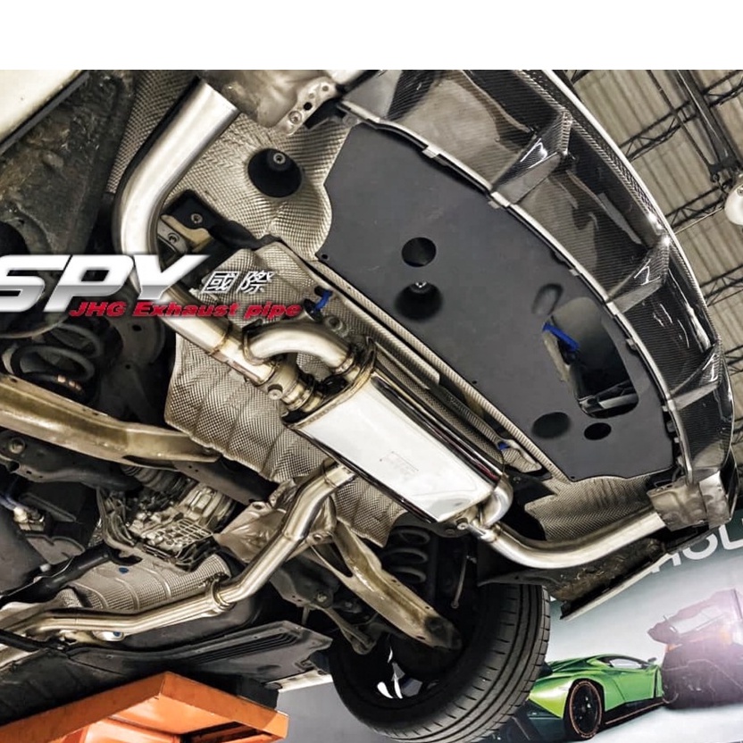 【SPY國際】JHG EXHAUST M.Benz W117 CLA250 中尾段閥門排氣管