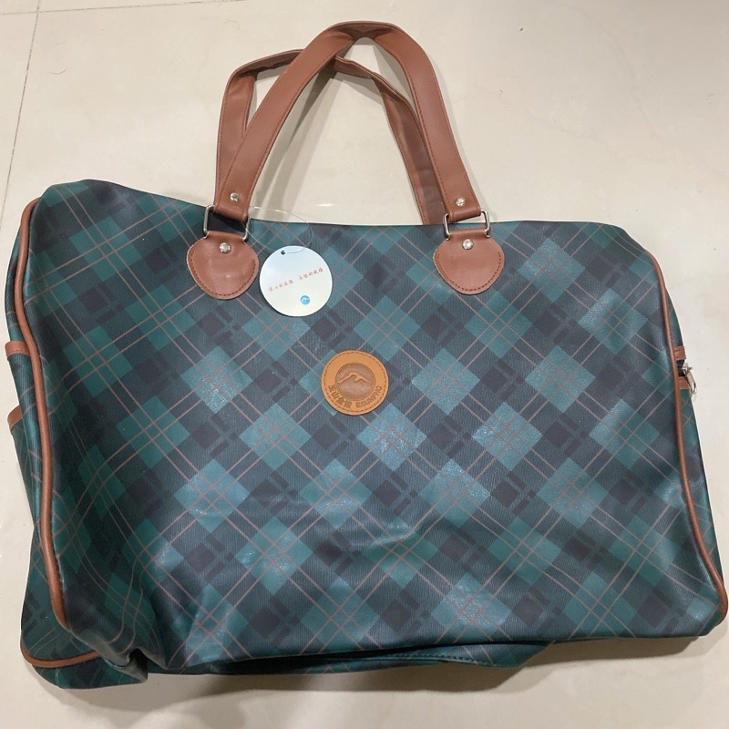 [全新現貨]藍格 旅行袋 旅行箱 袋子 包包 休閒袋 手提袋 玉山銀行股東紀念品