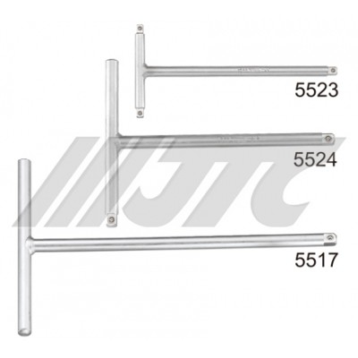 JTC-5523 1/4" 三頭T型固定式接桿