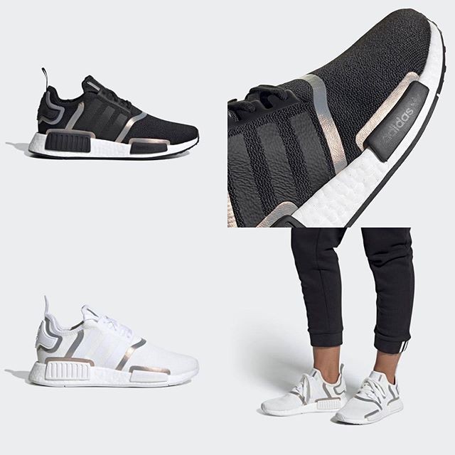 【R-MAN】 ADIDAS NMD R1 經典鞋 女款 黑 FV1798 白 FV1797