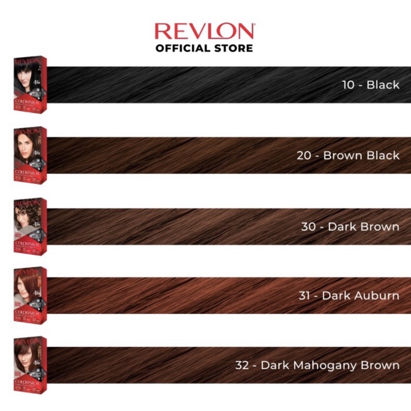 REVLON Colorsilk Hair Color (下標時，請備註染劑編號，謝謝)