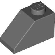 LEGO 4211135 3040 35281 深灰色 1x2x1 45° 斜面磚 slope