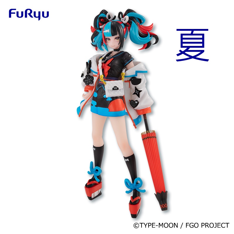 《夏本舖》日版 FuRyu SSS Fate 清少納言 美少女 傘 外套 雙馬尾 背包 Switch JK FGO 景品