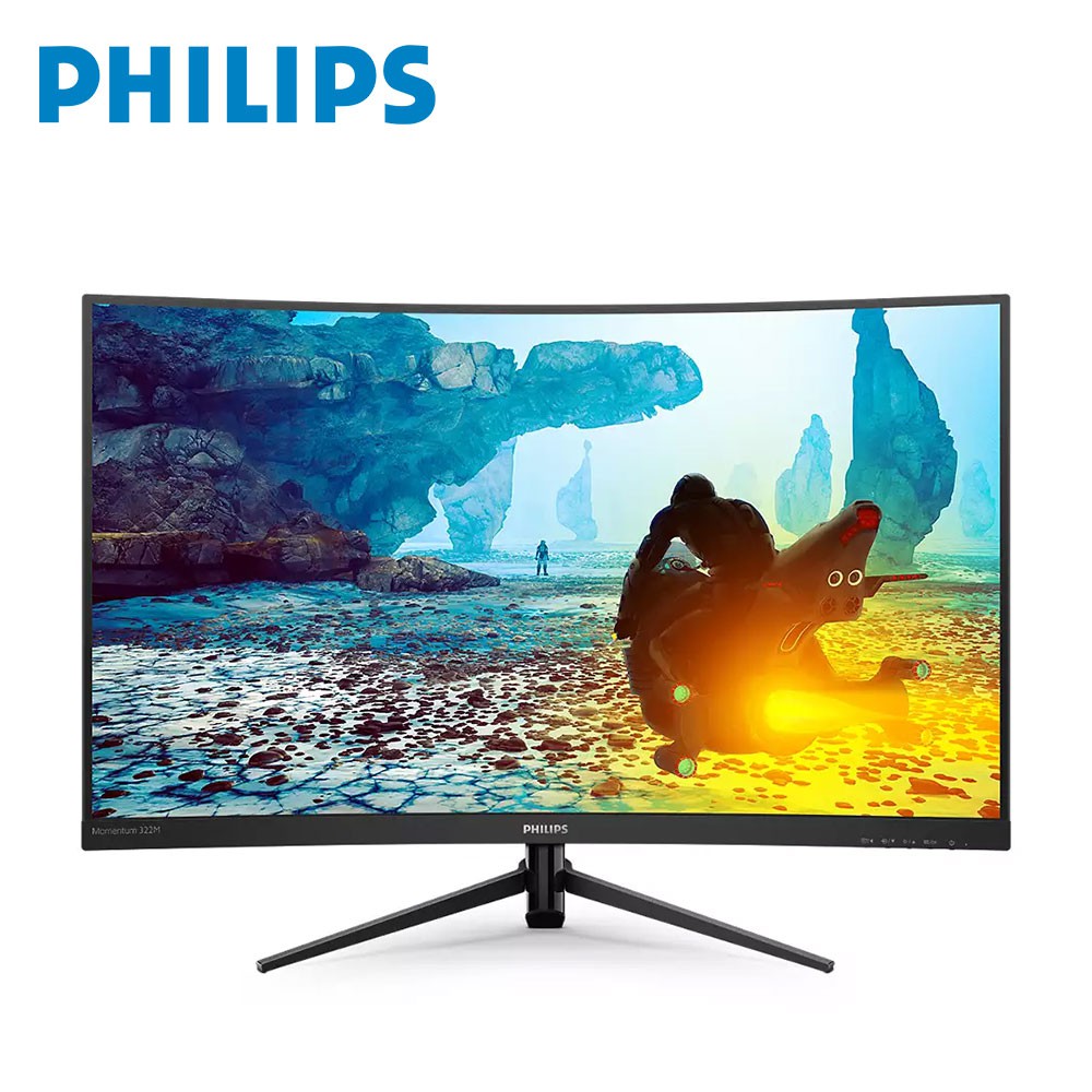 Philips 飛利浦 32型 曲面 322M8CP(寬)螢幕顯示器 現貨 廠商直送