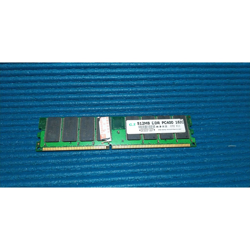 二手良品　g.s 512mb ddr pc400