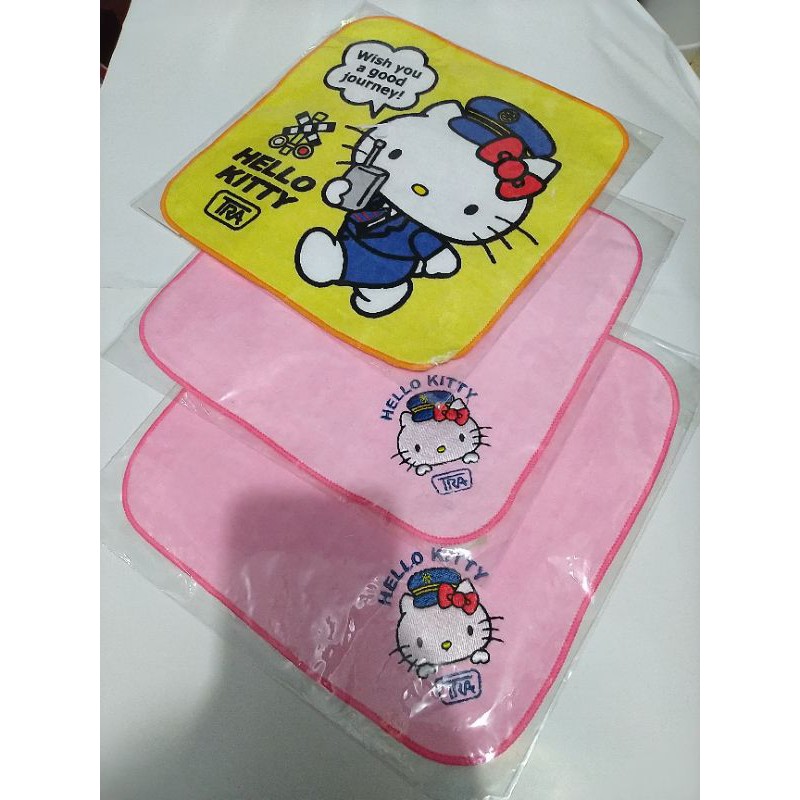 Hello Kitty 新太魯閣 小方巾 台灣製造（全新）