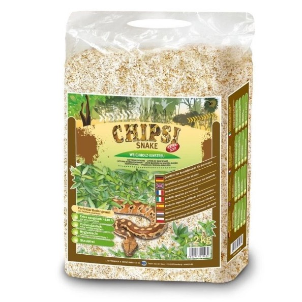 【三隻小豬寵物用品】德國Chipsi低粉塵白楊木屑-2公斤原包裝