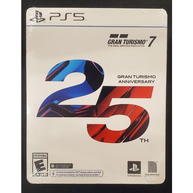 (現貨)PS5.PS4《跑車浪漫旅 7》25 週年紀念版(美版-支援中文)(新品未拆)