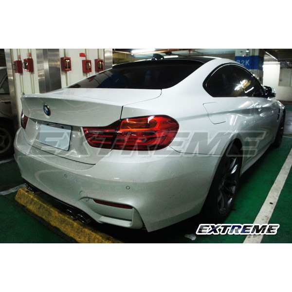 BMW F82 2014+ 專用 K款 PVC軟式後遮陽 鴨尾 壓尾 頂翼 空力套件 汽車鴨尾 改裝 免打孔