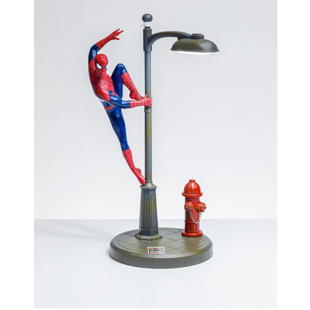 代購蜘蛛人漫威夜燈marvel Spider Man Lamp 床頭燈大尺寸細節滿分 蝦皮購物
