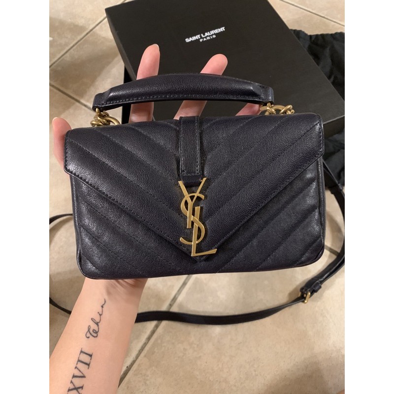 Saint Laurent College (YSL) 學院包 mini