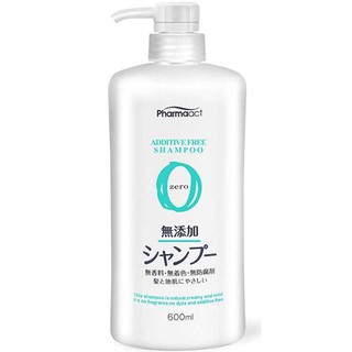 日本進口【Pharmaact 熊野 - 無添加洗髮精 / PharmaACT 洗髮精】 600ml