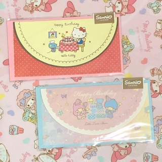 《Cute 生活文具舖》Hello Kitty凱蒂貓、Little twin stars雙子星生日卡片