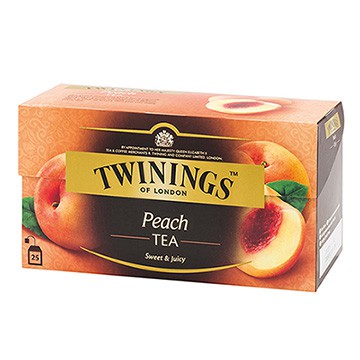 ~*蝦皮代開發票*~英國 Twinings 唐寧茶 香甜蜜桃茶(2g*25包)