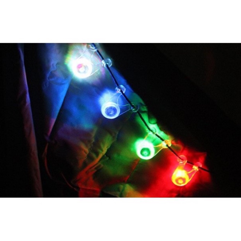 青蛙燈 彩色LED 4色變換營繩燈/自行車尾燈/露營/單車/青蛙燈/戶外/露營