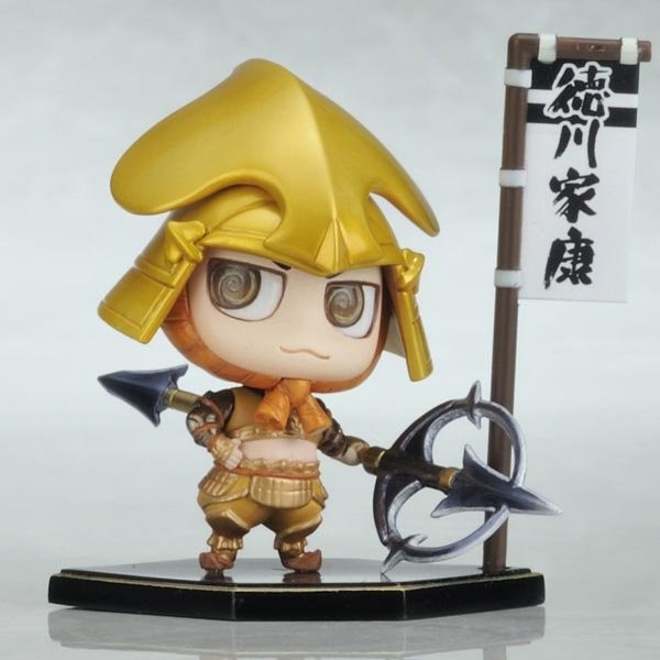 壽屋盒玩戰國basara 第四陣q版德川家康蚊香眼 蝦皮購物