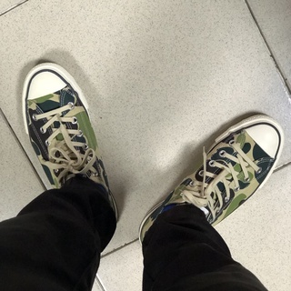 日本製 All Star Converse 帆布鞋 迷彩 9.999成新