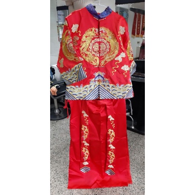 男中式婚禮服，男秀禾（M,L號）