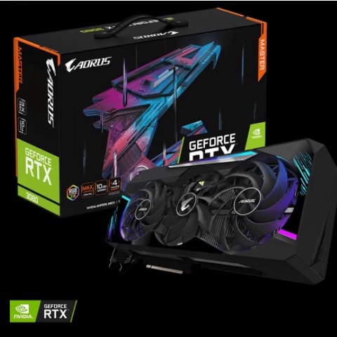 全新現貨可分期 技嘉 RTX3080 MASTER 10G N3080AORUS M-10GD