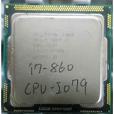 【冠丞3C】INTEL i7-860 1156腳位 CPU 處理器 CPU-I079