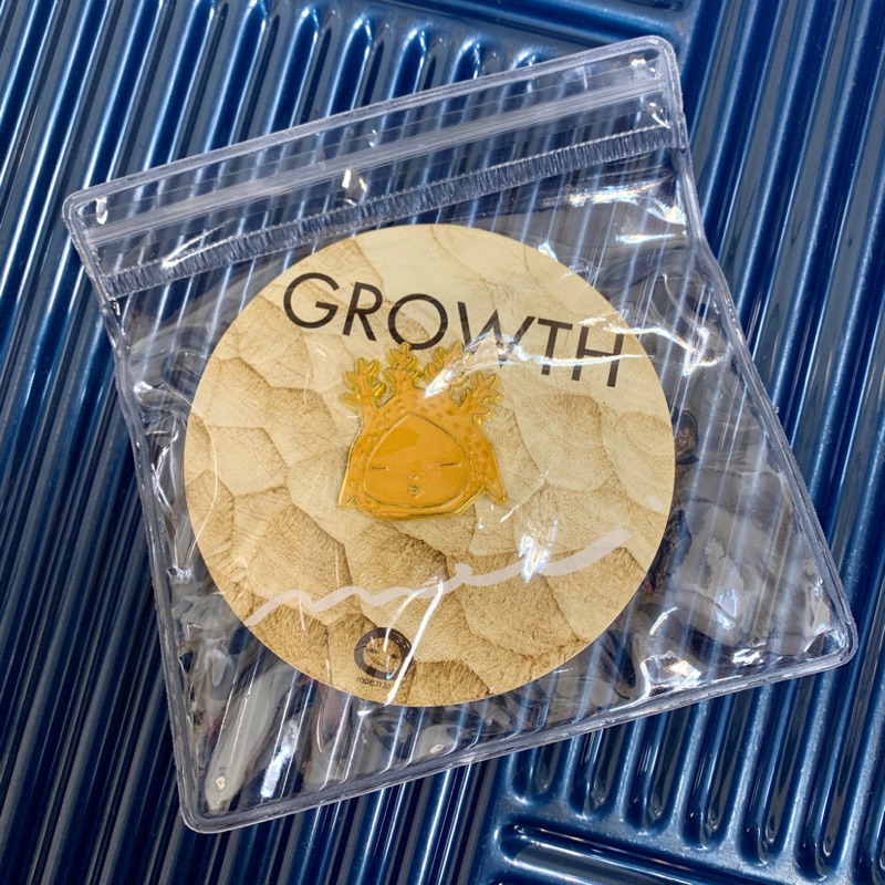 中村萌 growth 個展 金章 金色 徽章 限量