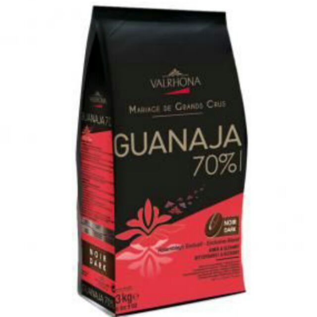 VALRHONA 法芙娜70%Guanaja瓜納拉黑巧克力