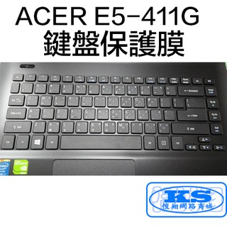 鍵盤保護膜 鍵盤膜 鍵盤防塵套 適用於 宏基 acer Aspire E5-411G-P0FP KS優品