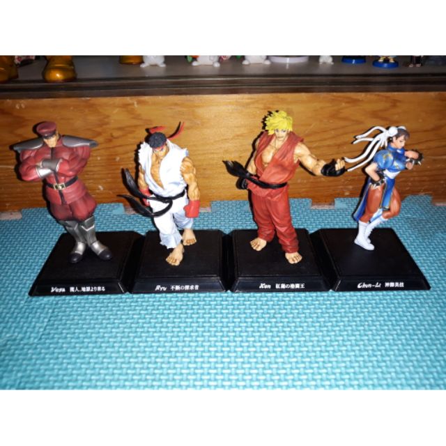 正版超造型魂超造形魂快打旋風街頭霸王單售原色1p版龍肯春麗將軍貝卡 蝦皮購物