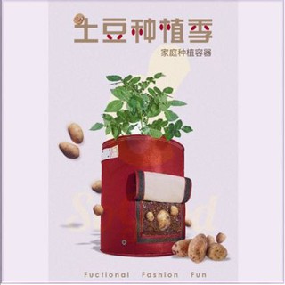 種植袋馬鈴薯 家庭陽臺種菜盆創意蔬菜種植箱花盆大號陽臺種菜箱_☆FindCM☆