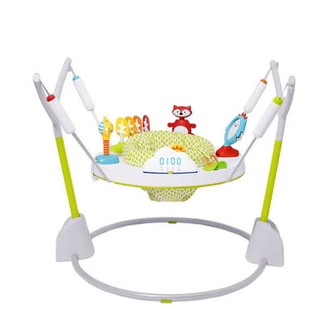 Skip Hop寶寶五感玩具-折疊式跳跳椅跳跳樂鞦韆 安撫搖椅 彈跳椅 嬰幼兒學習椅