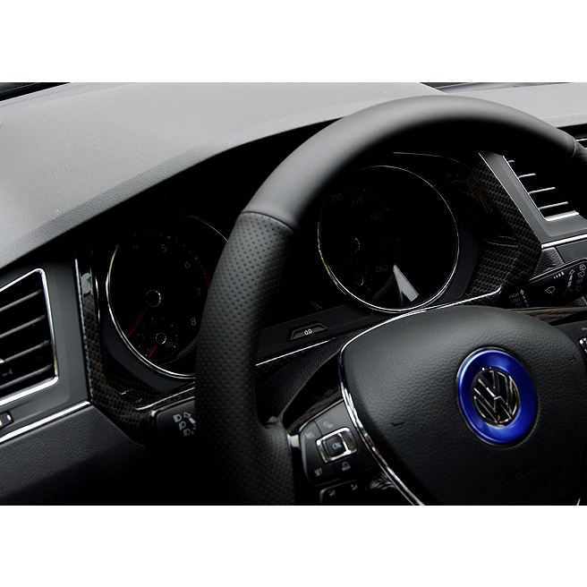 ~歐力斯~福斯 VW 17-20年 TIGUAN 儀表框 儀表板裝飾框 儀表板框 儀錶板外框 碳纖維紋