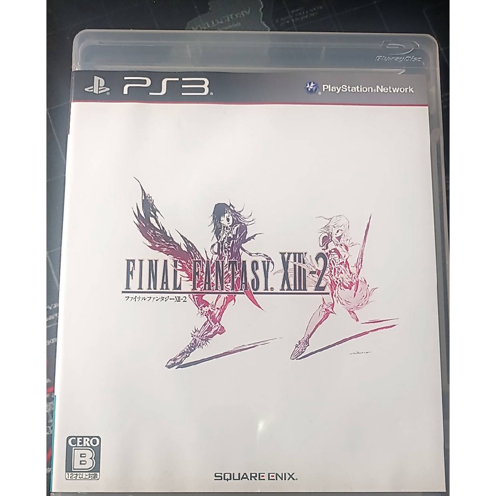【太空戰士 13-2 Final Fantasy XIII-2  日文版】  二手 PS3遊戲片出清