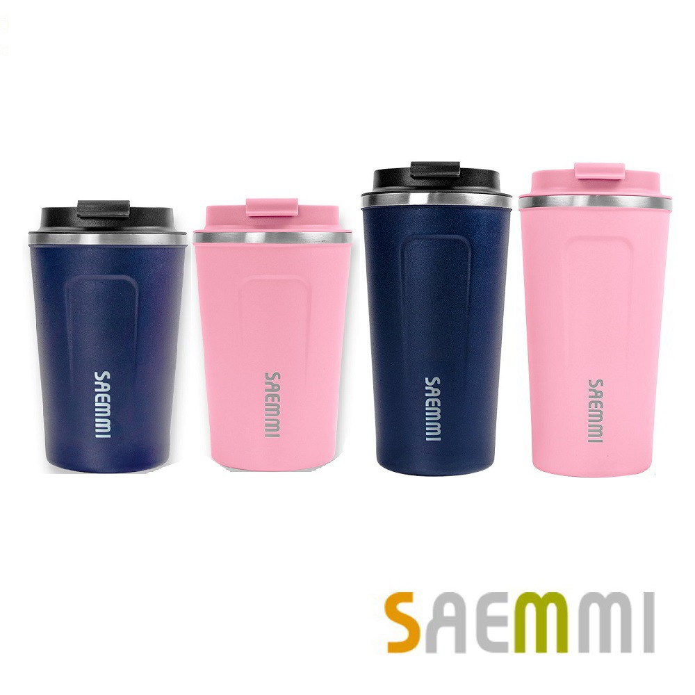 【韓國SAEMMI】316不鏽鋼咖啡直飲保溫杯(350ml/500ml) 真空咖啡杯 隨行杯 野餐 露營