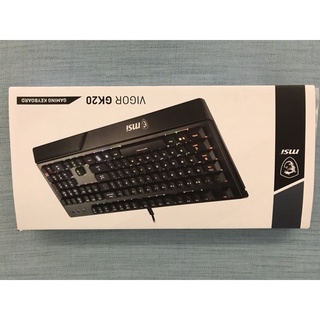 MSI 微星 VIGOR GK20 電競鍵盤～電腦鍵盤～遊戲鍵盤