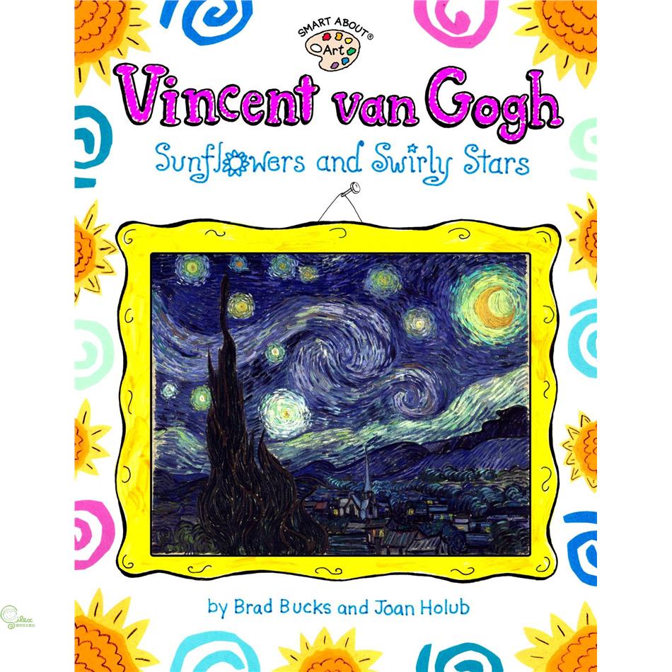 Vincent Van Gogh: Sunflowers and Swirly Stars