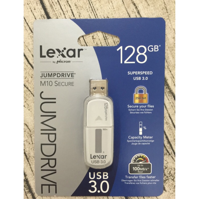 「出清」Lexar JumpDrive m10隨身碟 128GB 另32GB  128g USB 3.0 可顯示容量